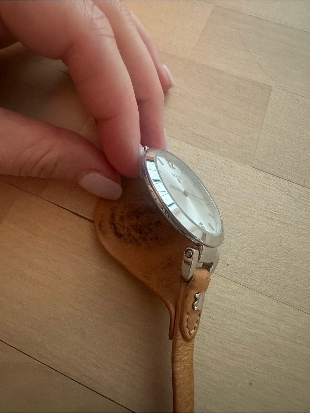 TOUS Brown Leather Watch - Picture 7 of 10